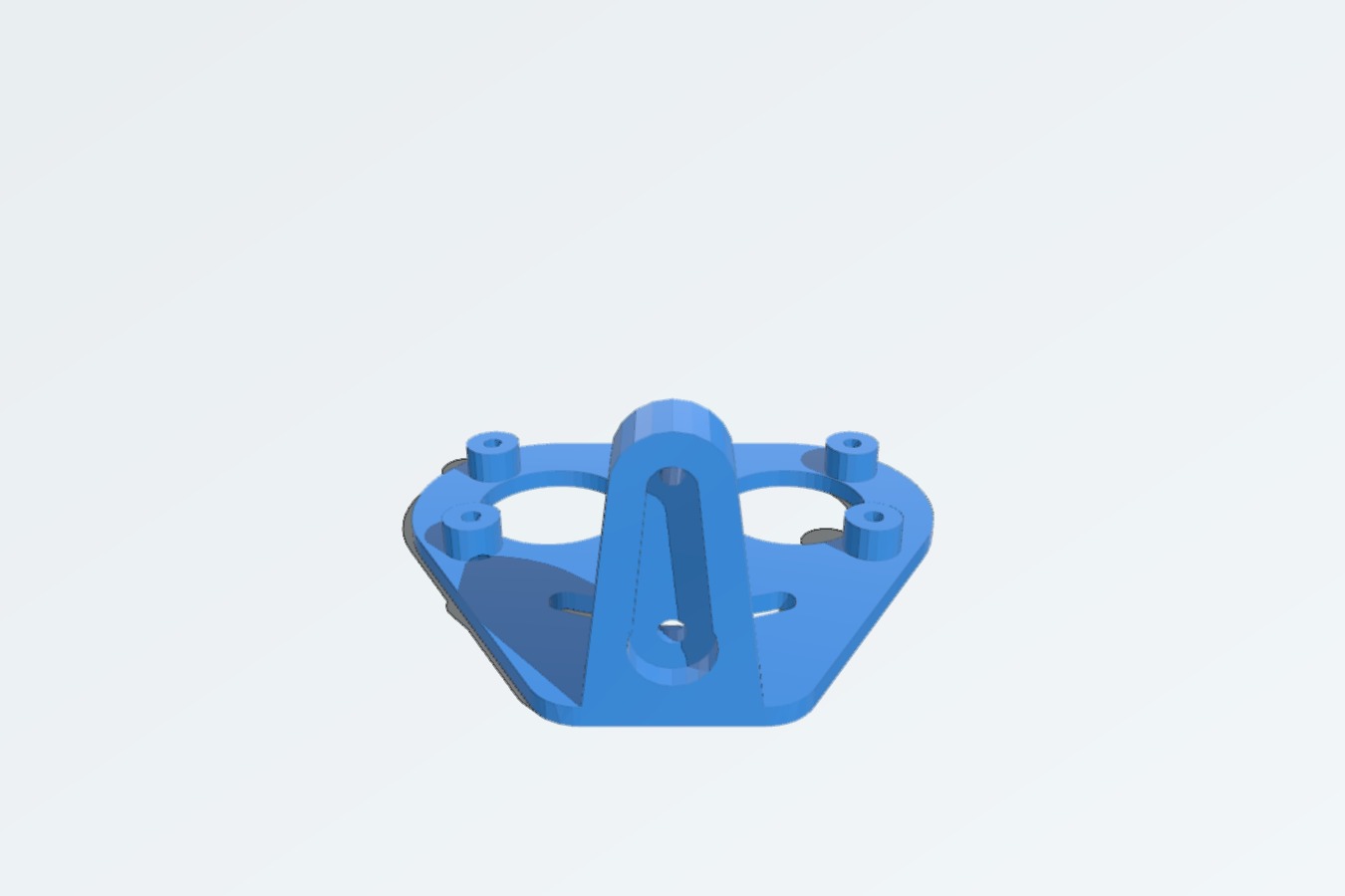 Ultrasonic sensor HC-SR04 mount on servo
