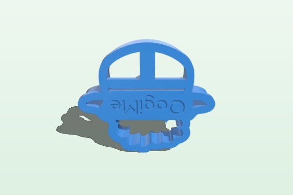 Chinese New Year 2015 the Year of the Sheep Cookie Cutter | 3d print model