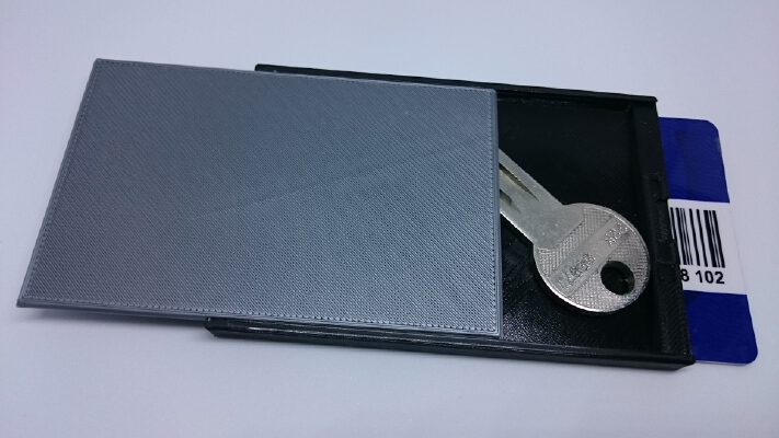 ID Card Case And Trinket Box | 3d print model