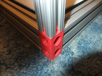 1020 t-slot 90 degree corner bracket | 3d print model
