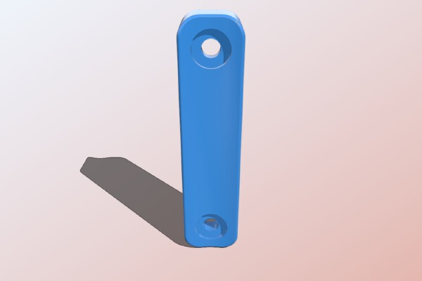 Bracket to mount a mini pump to your water bottle bosses | 3d print model