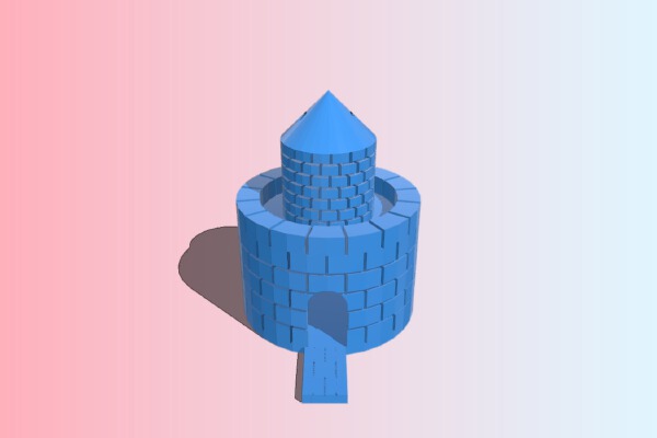 Bird Fortress | 3d print model