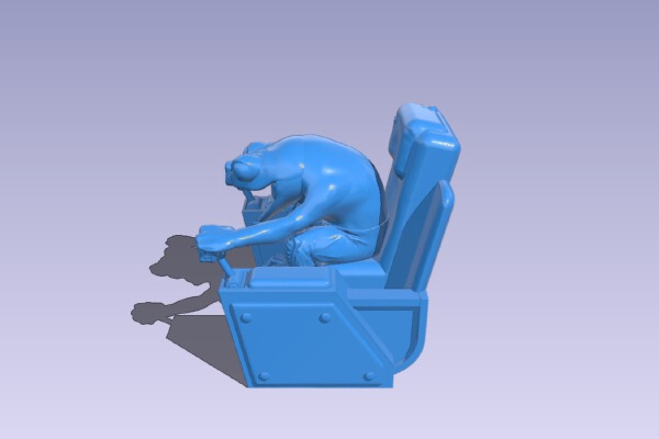 Frog chair | 3d print model