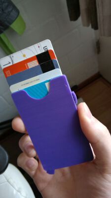 The Slim Wallet - Wexion Remix | 3d print model