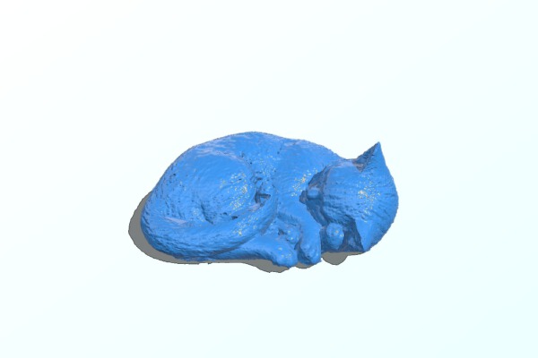 Sleeping Cat | 3d print model