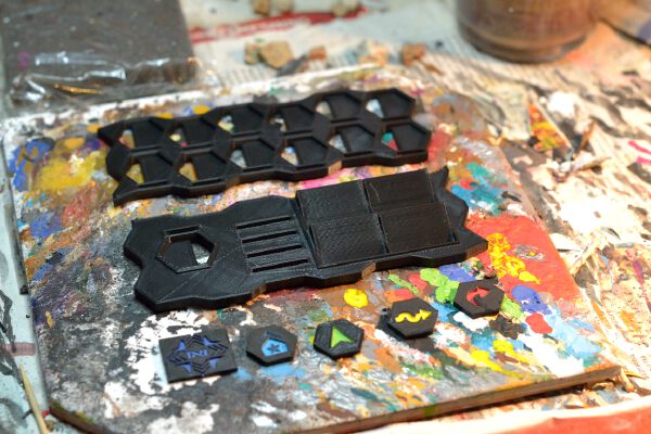 Infinity Tokens & Control Panel | 3d print model