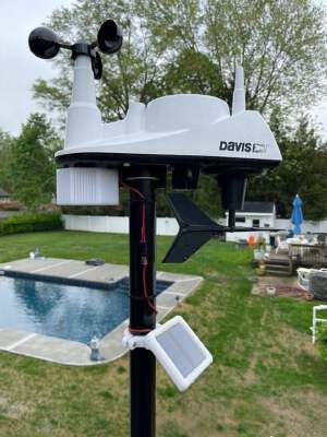 Davis VantageVue Aspirated Solar Radiation Shield | 3d print model