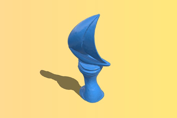 Sailboat Sculpture at Brigantine, America | 3d print model