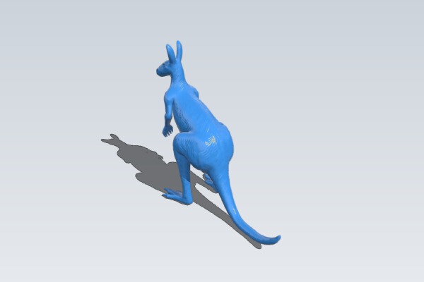 Kangaroo female | 3d print model