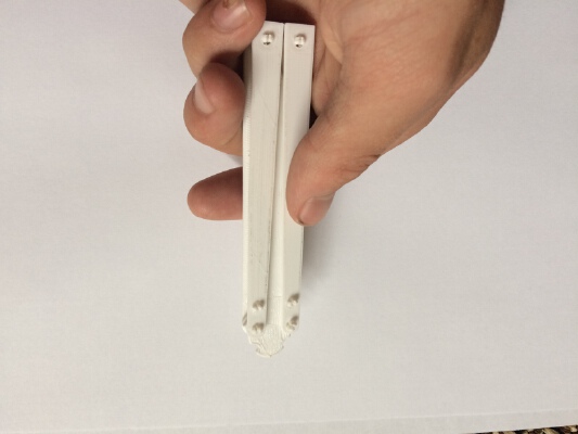 Butterfly knife | 3d print model