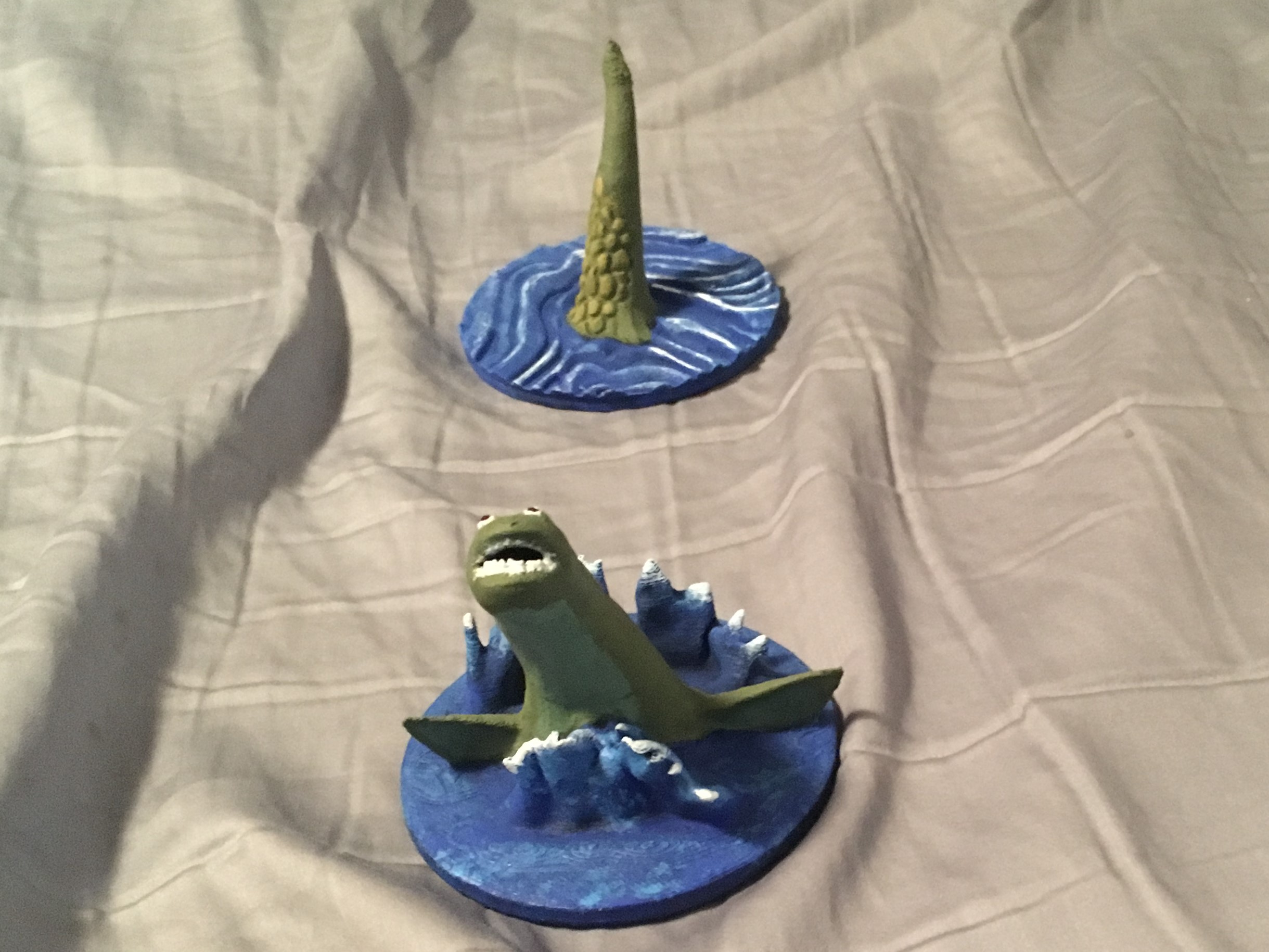 Miniature Sea Dinosaur DnD