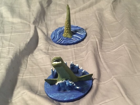 Miniature Sea Dinosaur DnD | 3d print model