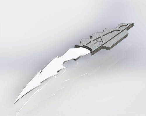 Predator Scimitars Extended (Arm Blades) | 3d print model