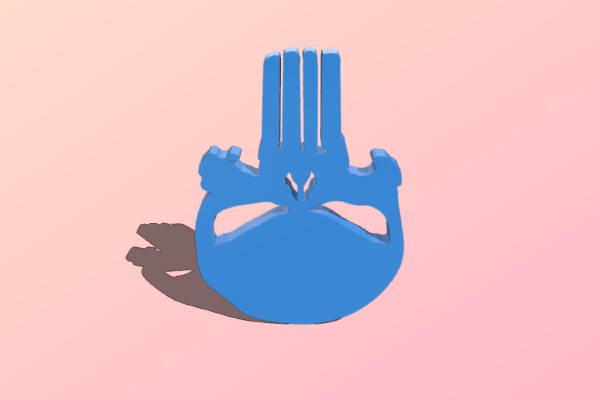 Punisher Logo | 3d print model