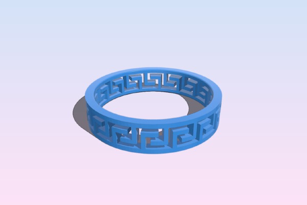 ornament ring | 3d print model