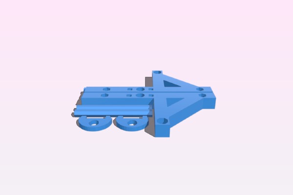 Zheng3 Penny Catapult Base | 3d print model