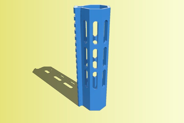 M-Lok Rail for Airsoft Gun | 3d print model