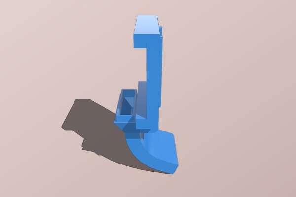 HD-Modular Mount Wing for CR10 stock radial fan | 3d print model