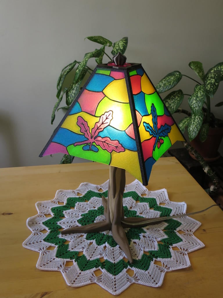 Tiffany Lamp nach Art des Frimmels
