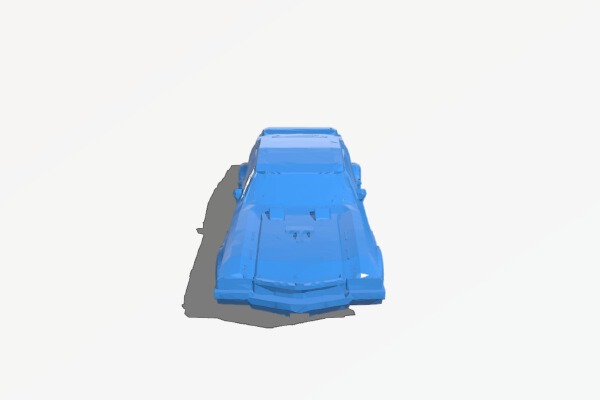 buick gsx 455 (1970) | 3d print model