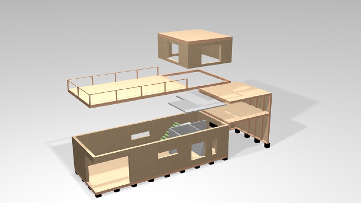 Tiny House | 3d print model