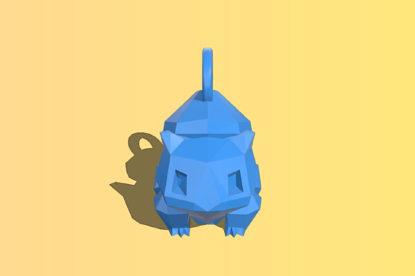 Bulbasaur Keychain | 3d print model