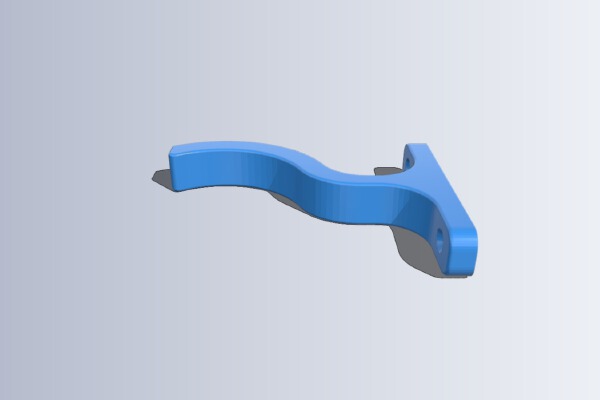 motorcycle helmet wall bracket | 3d print model