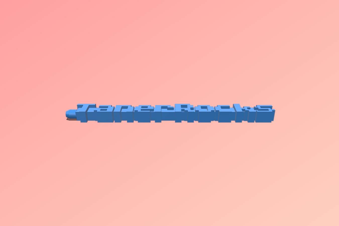 My Customized Retro Font Word Pen