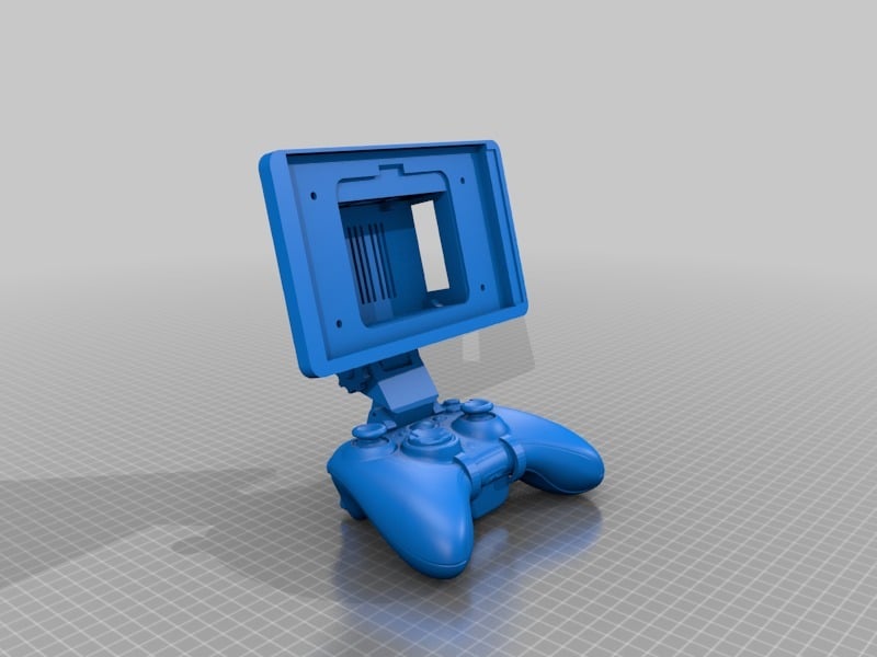 raspberry pi 3 mobile console (xbox 360 controller mount)