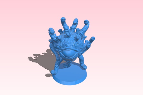 Corona Beholder rb Virus | 3d print model