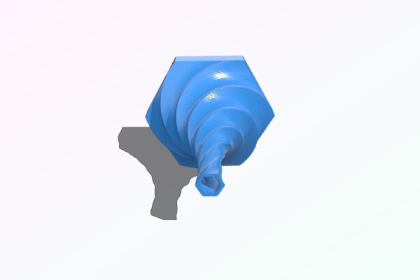 Guruguru – Swirl funnel | 3d print model