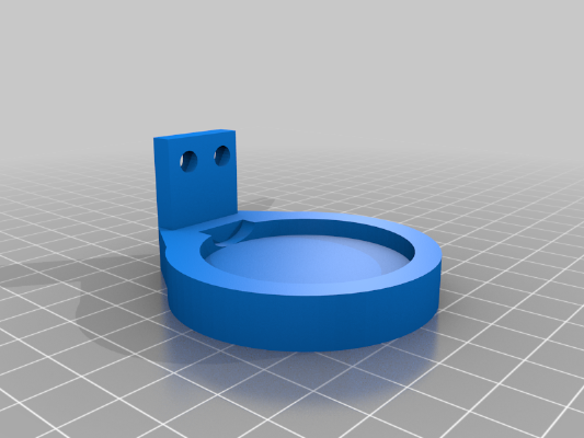 Savi's workshop Lightsaber vertical wall mount | 3d print model