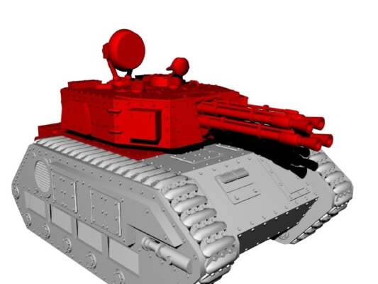 ZSU Shilka conversion for Zerber | 3d print model