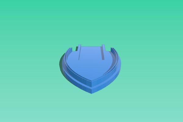 Hylian Shield Usb Case | 3d print model
