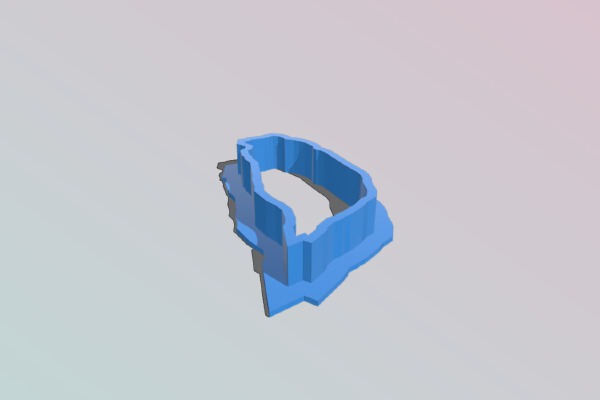 台灣餅乾模 Taiwan Cookie Cuter | 3d print model