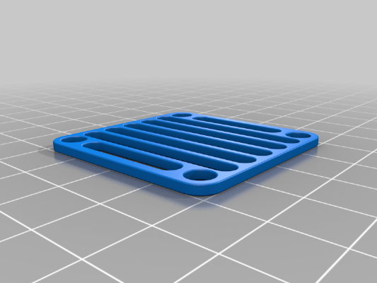 40mm Fan Guard - Minimal Version | 3d print model