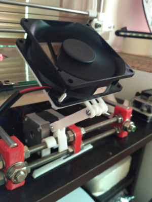 80MM Fan Bracket and mounting | 3d print model