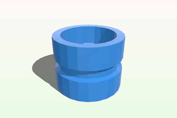 Wheel 18mm D. x 14mm. 3mm D axle | 3d print model