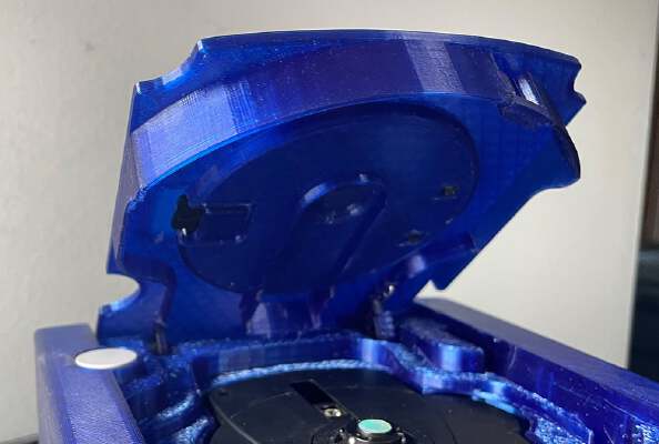 GameCube Drive Door Shell 1:1 Exact Copy | 3d print model