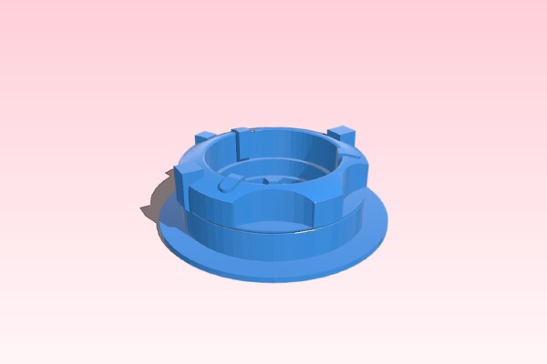 Apollo A7L-PLSS Connector | 3d print model