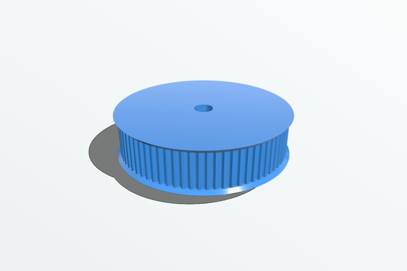 My Customized Parametric pulley - lots of tooth profiles