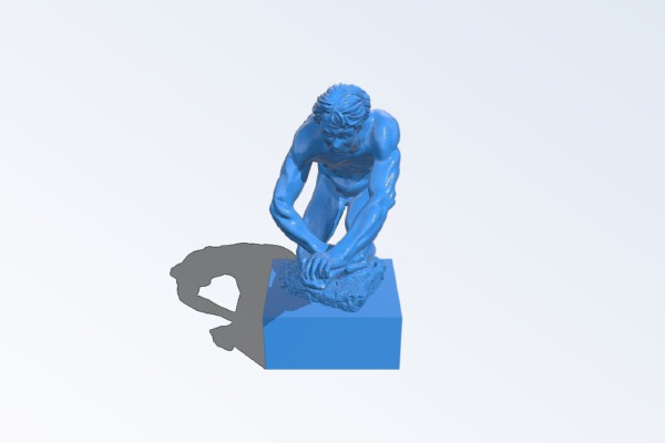 Ugolin at The Rodin Museum, Paris, France | 3d print model