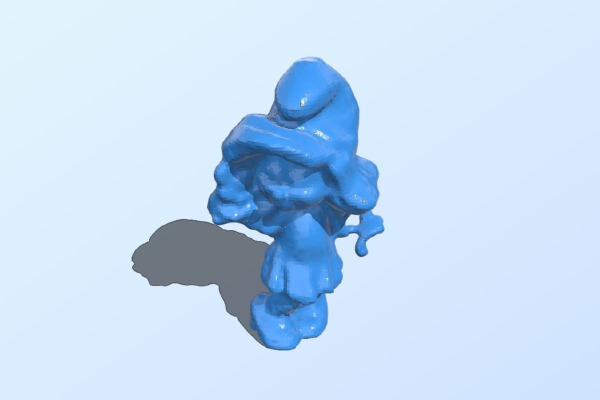 smurfette | 3d print model