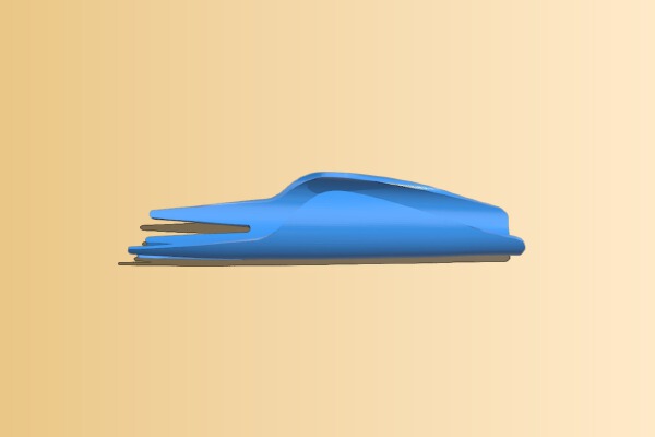 finger fork | 3d print model