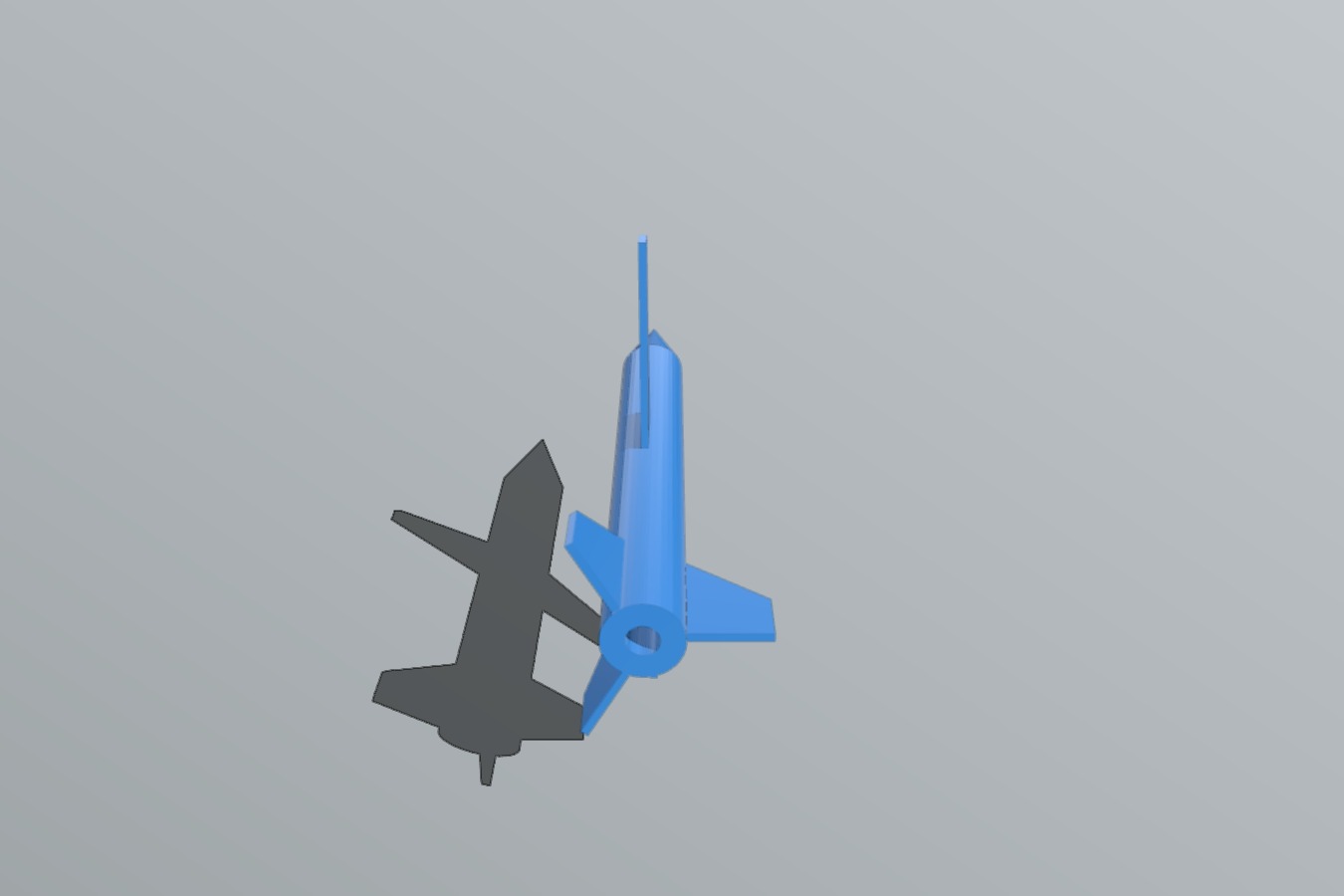 Deployable Wing Rocket