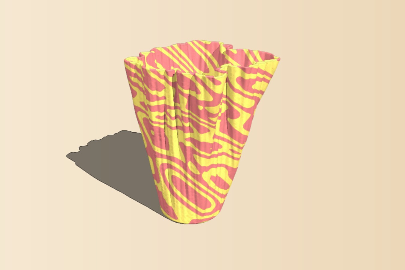 Rorschach Plasma Vase