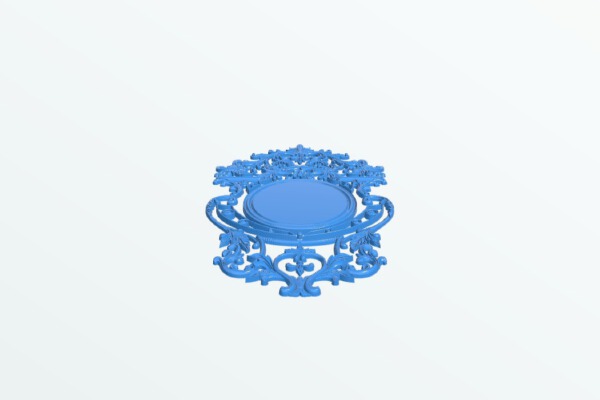 Pattern wall clock | 3d print model