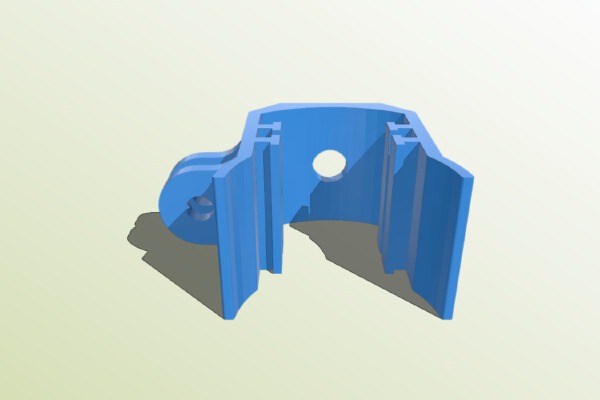 CONTOUR mount - GoPro compatible | 3d print model
