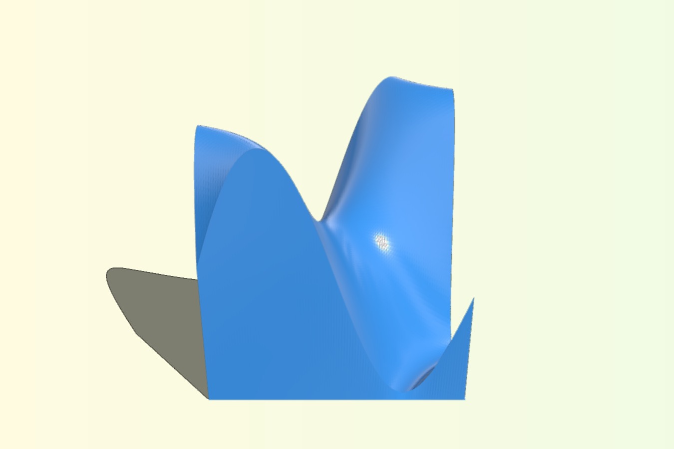 z=sin(pi*x*y)