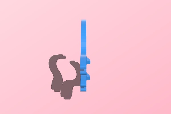 Prusa I3 Biohazard filament holder | 3d print model